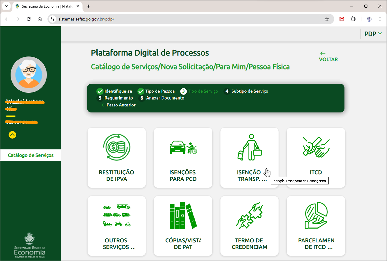 Procurador de pessoa Física ou de pessoa Jurídica